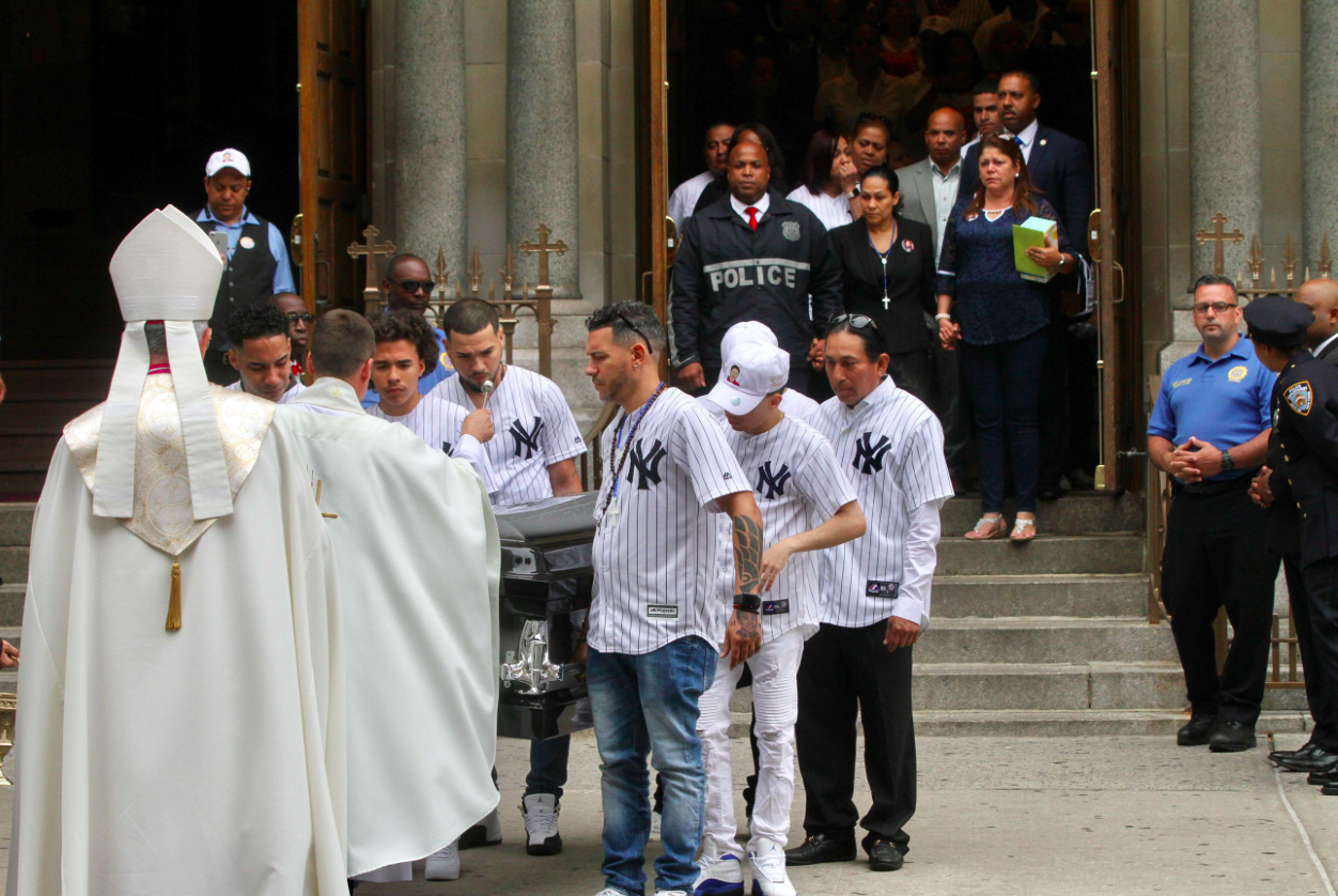 “¡Justicia para Junior!”, reclaman en funeral de Lesandro Guzmán Feliz en El Bronx